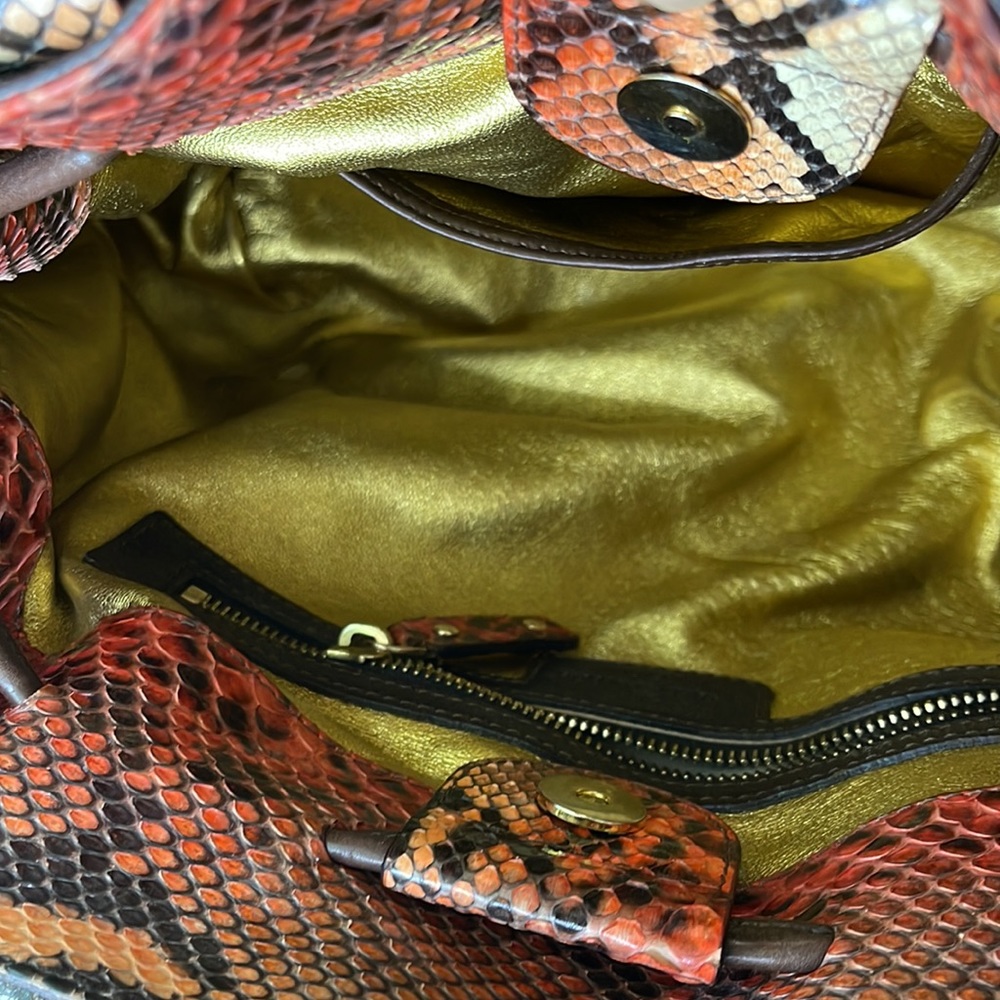 Michael Kors Python Handbag - Picture 10 of 13